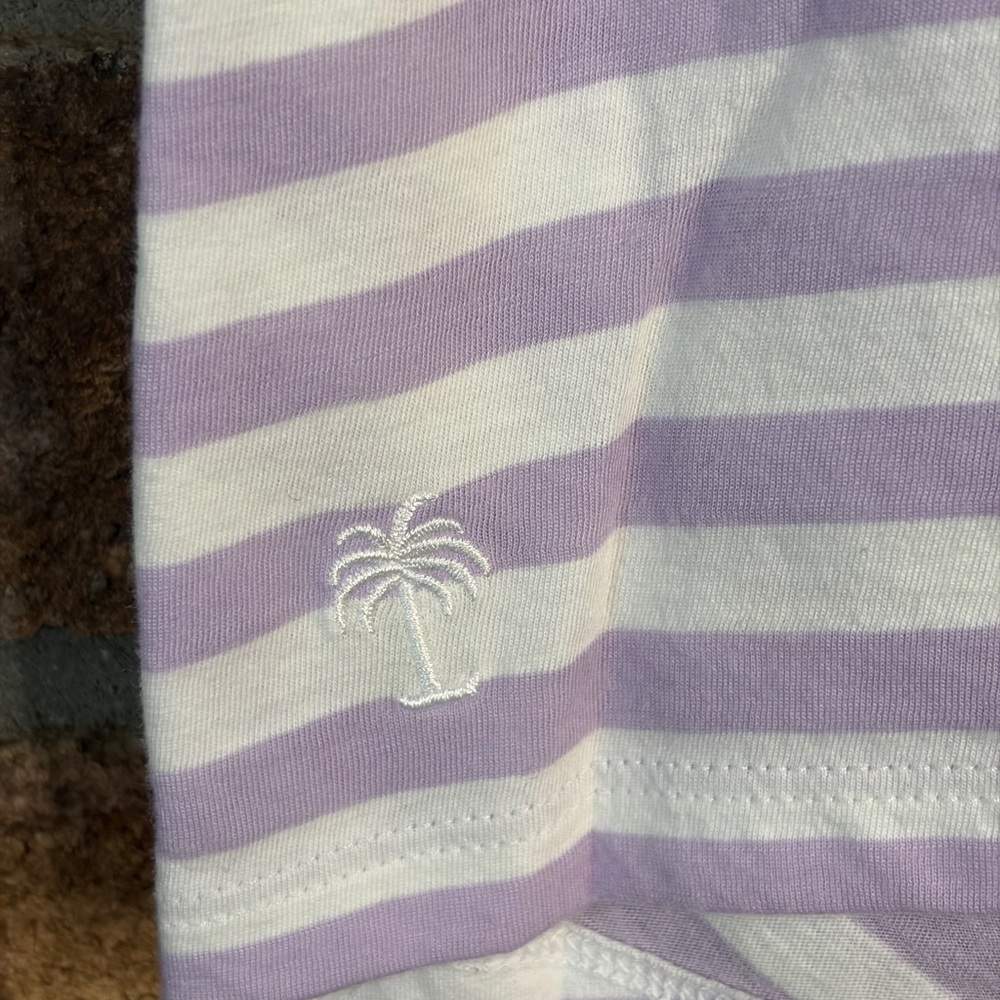 LILLY PULITZER Racerback Hi-Low Striped Tank Top 40 - Picture 10 of 10